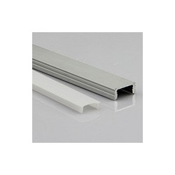 Perfil XL 2m empotrar con tapa opal includa