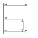 Inductivo 3/D30 detección 15mm cable 10m cabeza no enrrasable