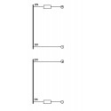 Inductivo 2/D12 detección 4mm cable 2m NO Enrasable