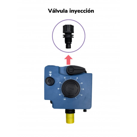 Valvula inyeccion EPDM para dosificadora neumatica LANG