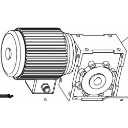 Motoreductor Horizontal 1,1kw