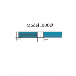 Teja Foamcarlet D1000 Azul Claro (Istobal)