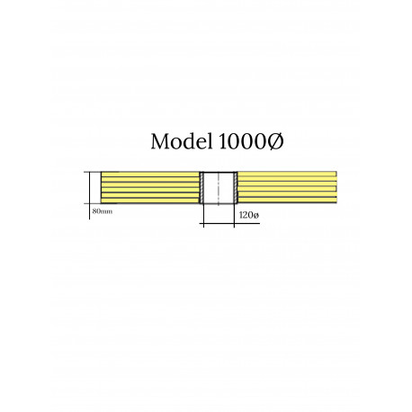 Teja Foamcarlet D1000 Amarillo (Modelo-Istobal)