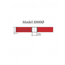 Teja Foamcarlet D1000 Rojo (Modelo-Istobal)
