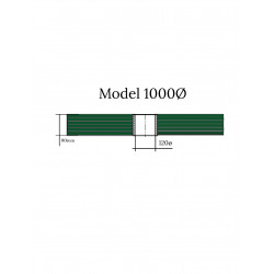 Teja Foamcarlet D1000 Verde Oscuro (Modelo-Istobal)