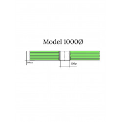 Teja Foamcarlet D1000 Verde Oscuro (Modelo-Istobal)