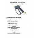 Pistola P.A. RL37 roja sin Fuga
