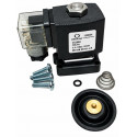 Electrovalvula 1/2" 0,3-16bar 24VDC sin cuerpo
